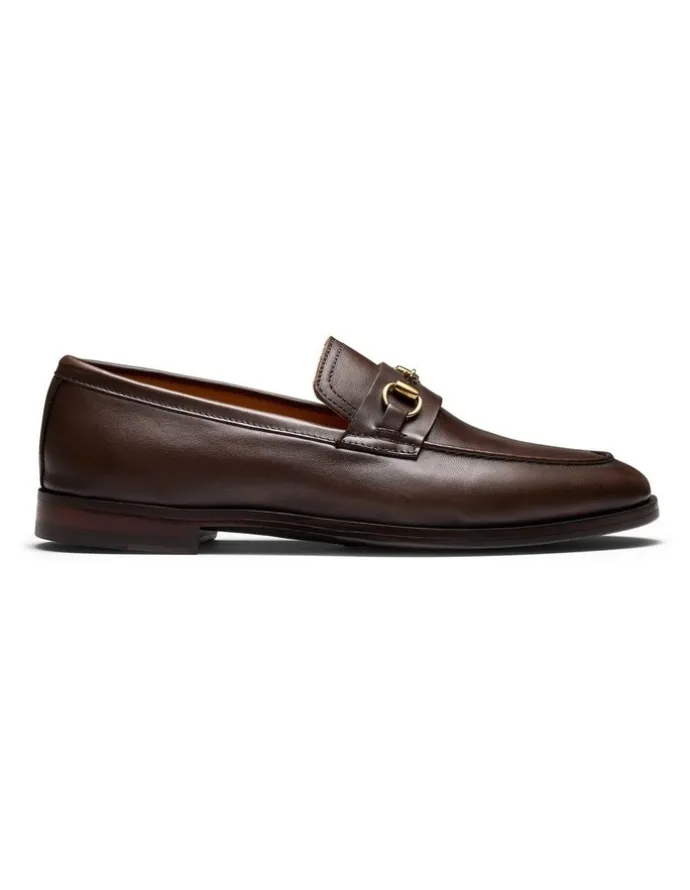 Aquila Luis Penny Loafers in Brown