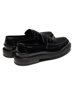 Aquila Mensa Penny Loafers in Black