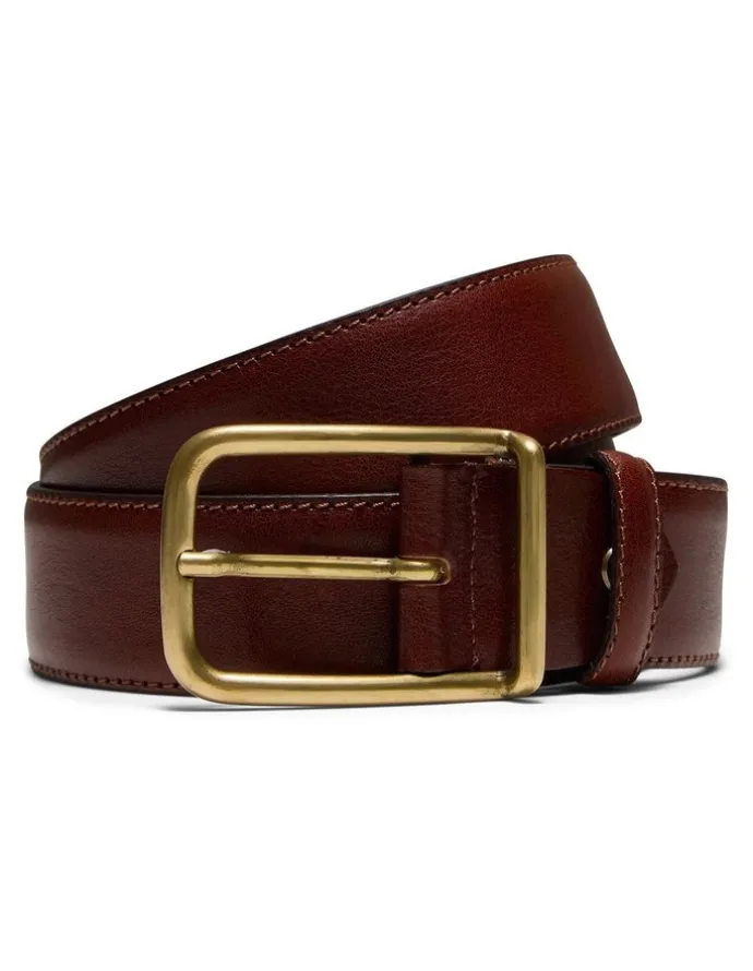 Aquila Misura Belt in Cognac