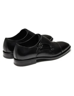 Aquila Murphy Monk Strap Shoes in Black