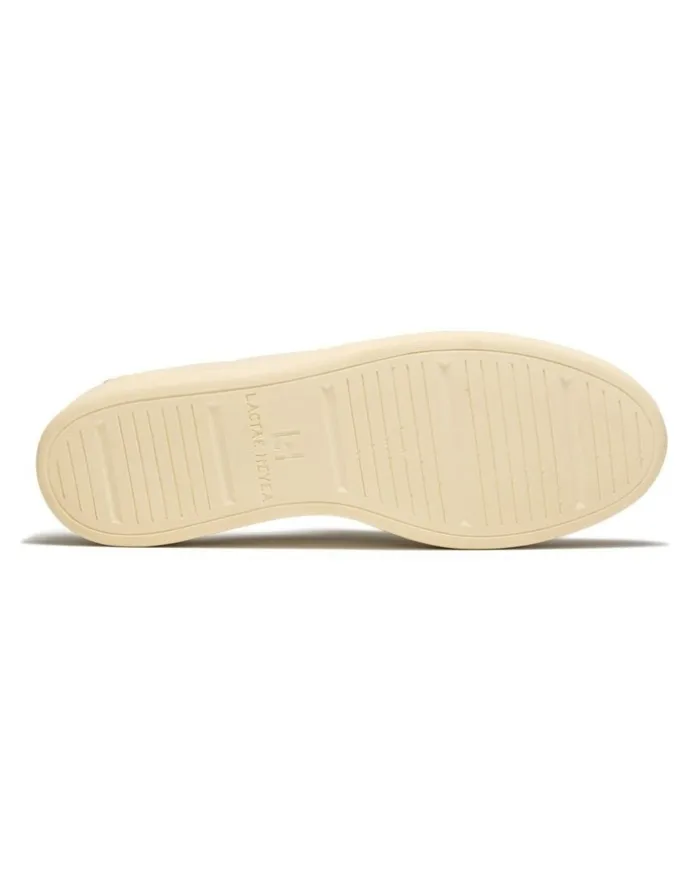 Aquila Rich Nubuck Loafers in White