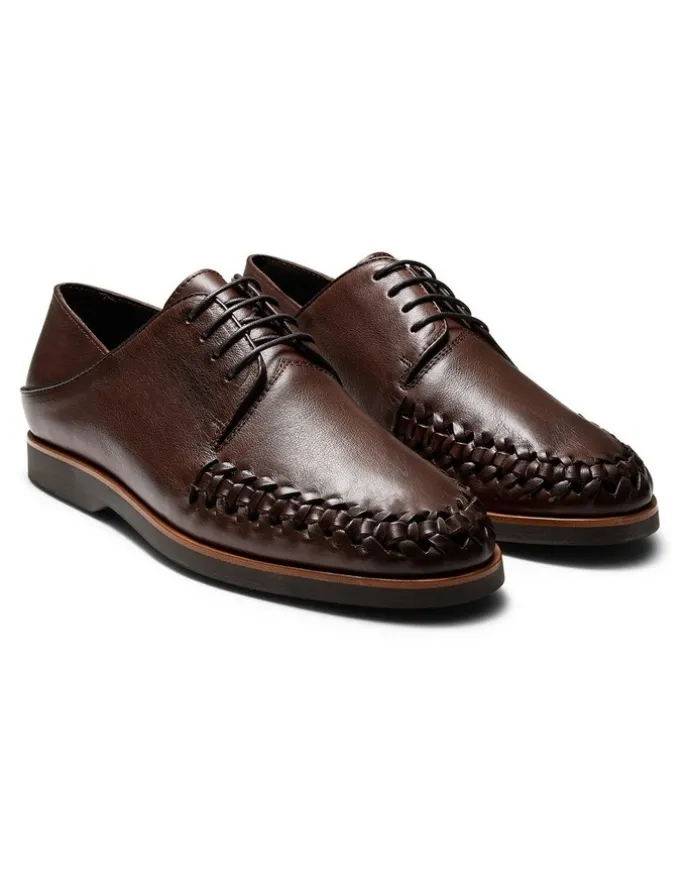 Aquila Rico Derby Shoes in Brown