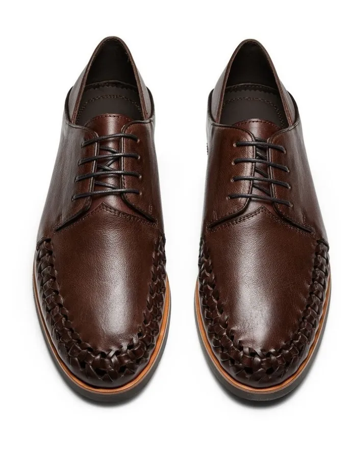 Aquila Rico Derby Shoes in Brown
