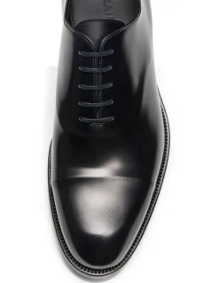Aquila Stark Dress Shoes in Patent Black