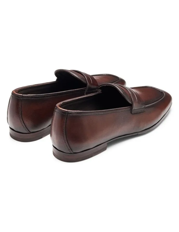 Aquila Vincent Loafers in Brown