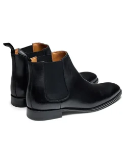 Aquila Burnell Chelsea Boots in Black