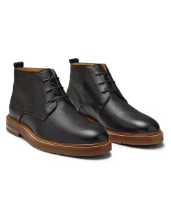 Aquila Dakar Leather Chukka Boots in Brown