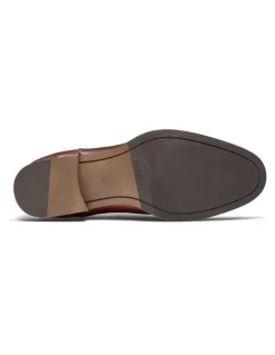 Aquila Dakota Leather Chelsea Boots in Tan