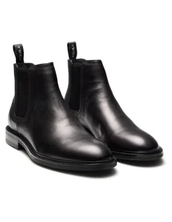Aquila Dallas Chelsea Boots in Black