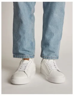 Aquila Deco 2.0 Leather Sneakers in White