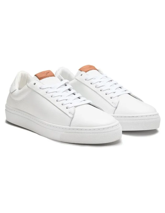 Aquila Deco 2.0 Leather Sneakers in White