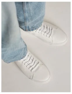 Aquila Deco 2.0 Leather Sneakers in White