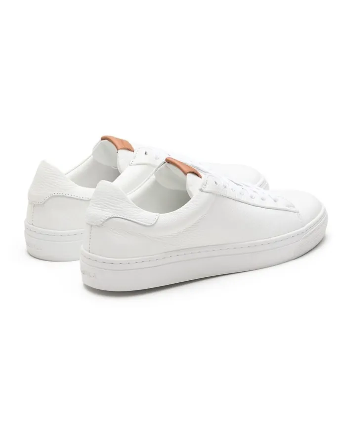 Aquila Deco 2.0 Leather Sneakers in White