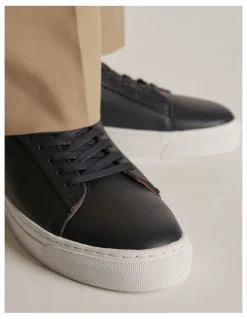 Aquila Deco 2.0 Leather Sneakers in Navy