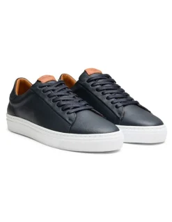 Aquila Deco 2.0 Leather Sneakers in Navy
