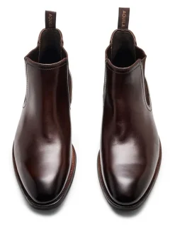 Aquila Fogerty Chelsea Boots in Brown