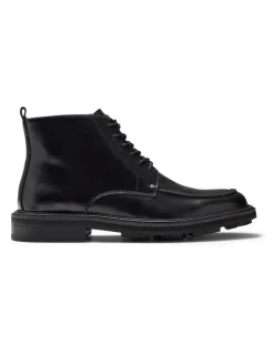 Aquila Mensa Lace-Up Boots in Black