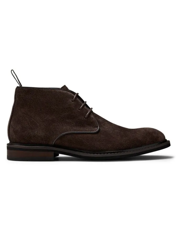 Aquila Milo Suede Chukka Boots in Brown