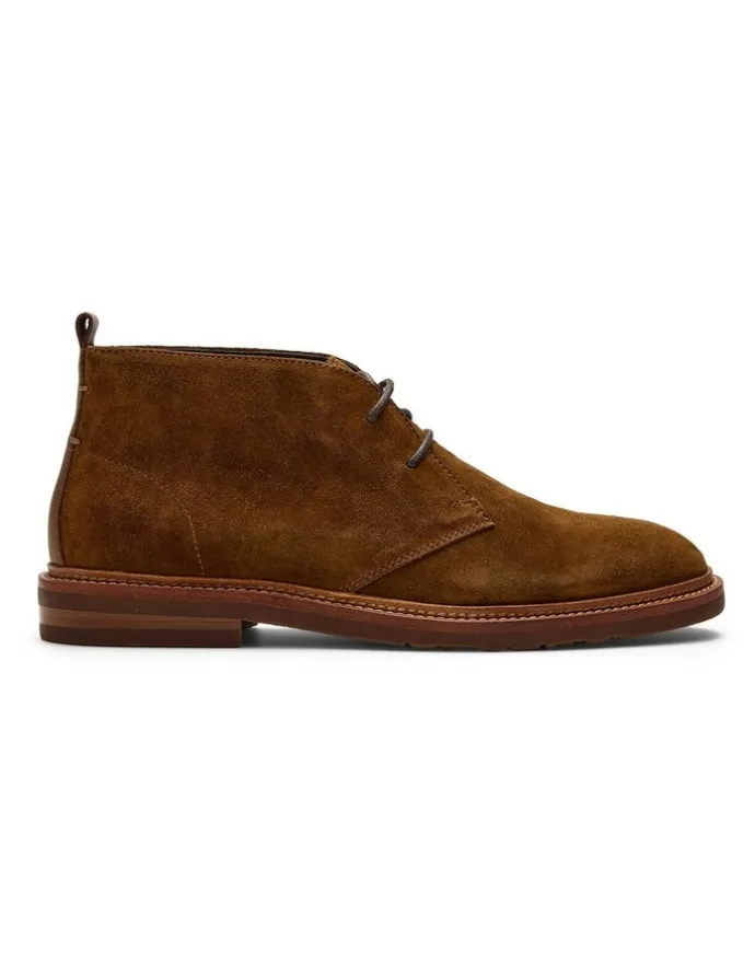 Aquila Ollie Suede Chukka Boots in Light Brown