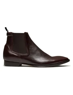 Aquila Osbourne 2.0 Leather Chelsea Boots in Oxblood