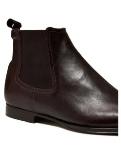 Aquila Osbourne 2.0 Leather Chelsea Boots in Oxblood