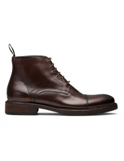 Aquila Redding Lace-Up Boots in Brown