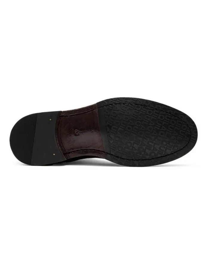 Aquila Vedder Chelsea Boots in Dark Brown