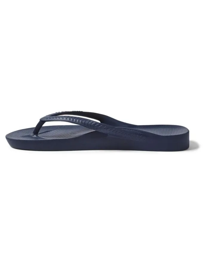 Archies Arch Support Thongs in Navy
