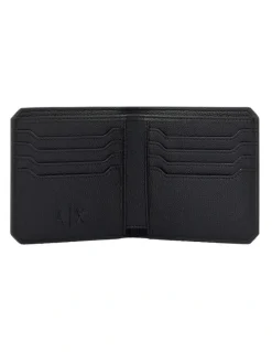 Armani Exchange Alex Bifold Wallet in Black