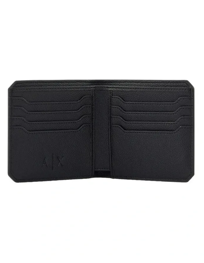Armani Exchange Alex Bifold Wallet in Black