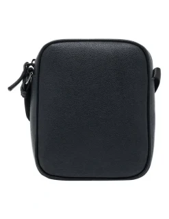 Armani Exchange Alex Reporter Bag in Black