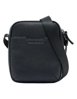 Armani Exchange Alex Reporter Bag in Black