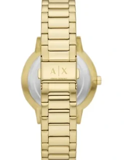 Armani Exchange Analogue AX7144SET Watch in Gold