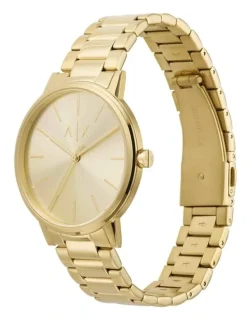 Armani Exchange Analogue AX7144SET Watch in Gold