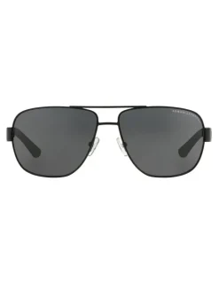 Armani Exchange AX2012S Black Sunglasses