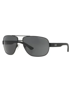 Armani Exchange AX2012S Black Sunglasses