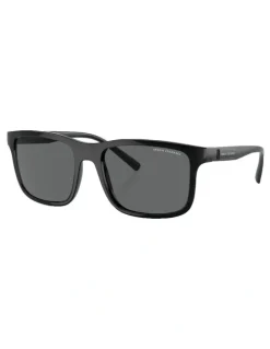 Armani Exchange AX4145S Sunglasses in Black