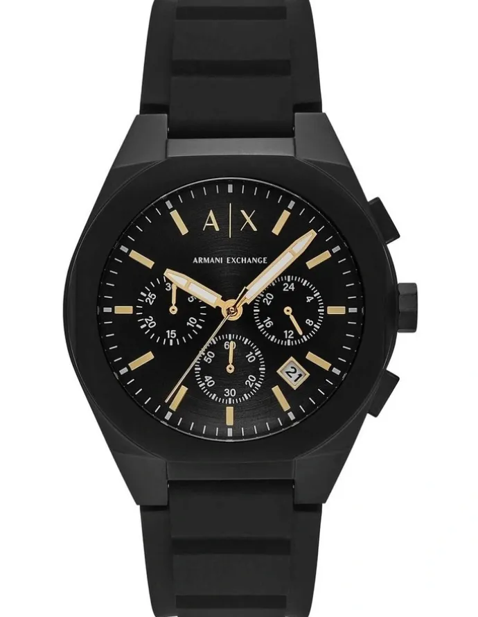 Armani Exchange Chronograph AX7165SET Watch in Black