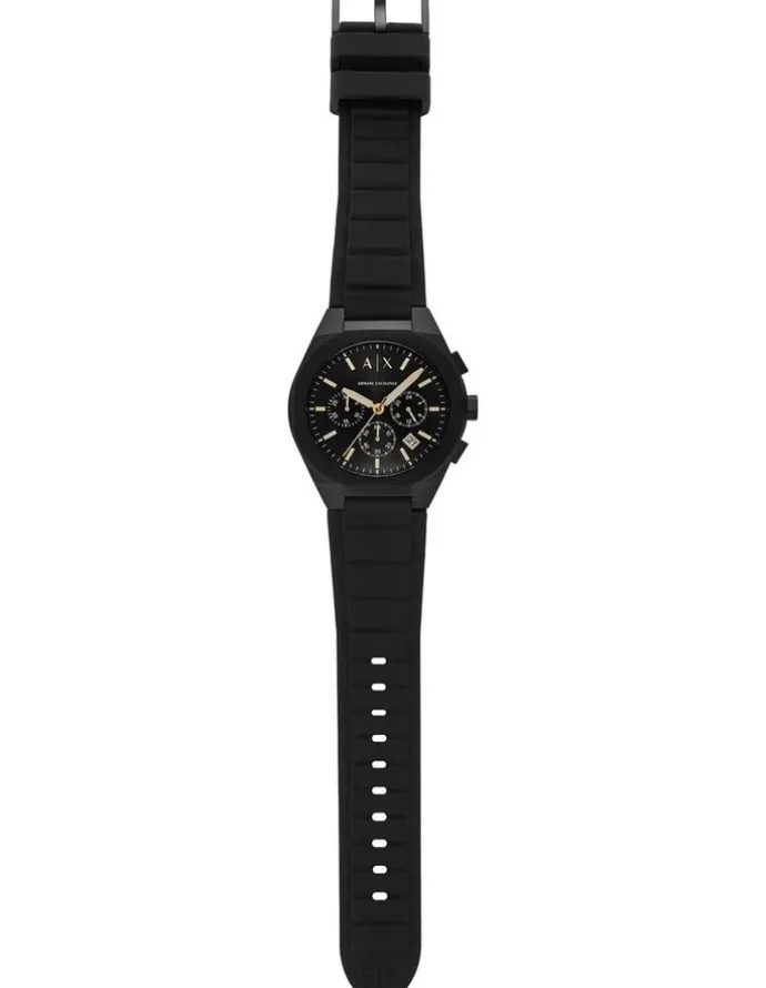 Armani Exchange Chronograph AX7165SET Watch in Black