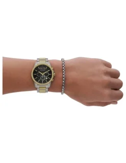 Armani Exchange Chronograph Watch AX7148SET in Two Tone