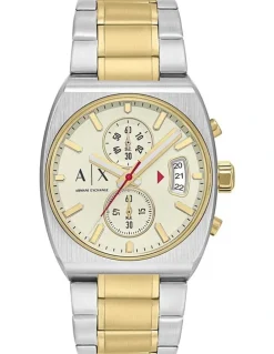 Armani Exchange Chronograph Watch in Multicolour