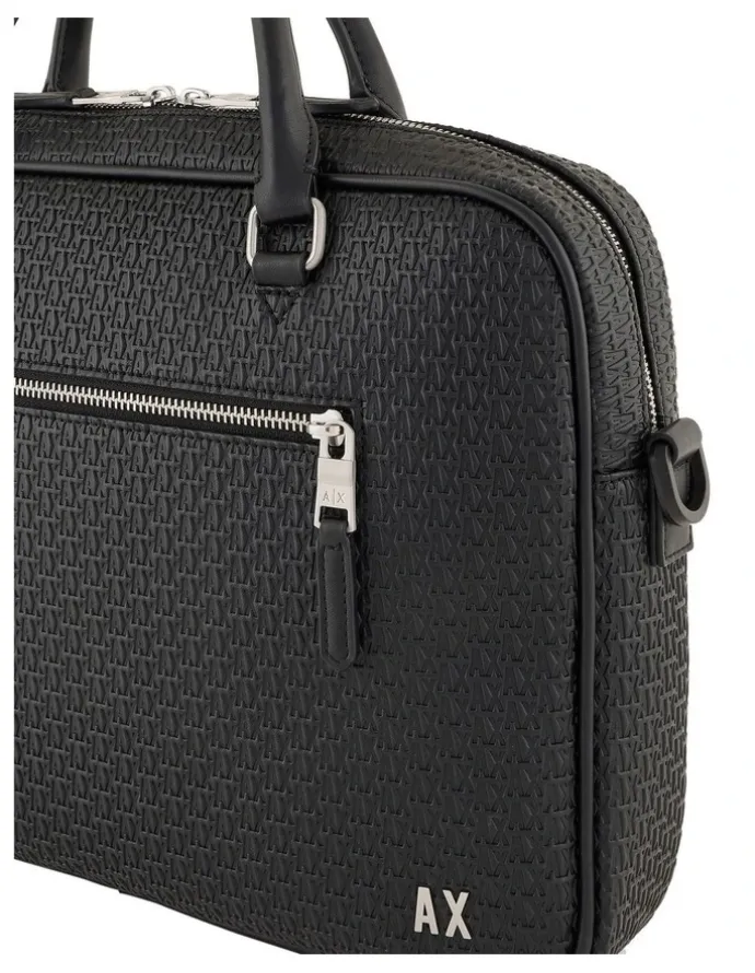 Armani Exchange Laptop Bag in Black