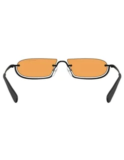 Armani Exchange Metal Sunglasses in Black