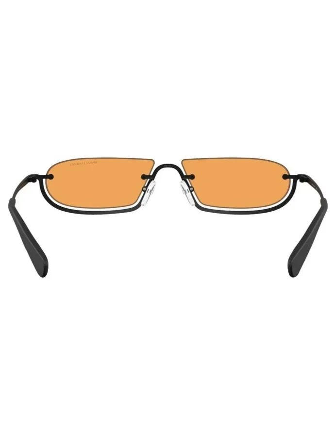 Armani Exchange Metal Sunglasses in Black