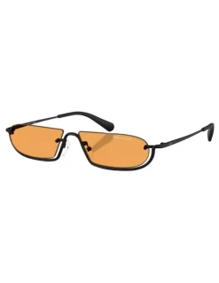 Armani Exchange Metal Sunglasses in Black