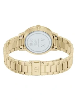 Armani Exchange Na Analogue Watch AX7178SET in Gold