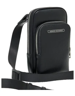 Armani Exchange Okinawa Reporter Bag in Black