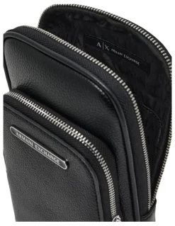 Armani Exchange Okinawa Reporter Bag in Black