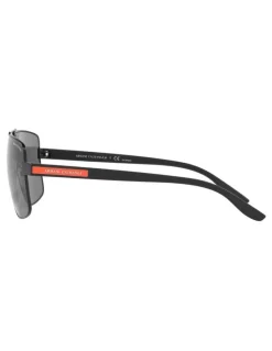 Armani Exchange Polarised AX2037S Sunglasses in Black