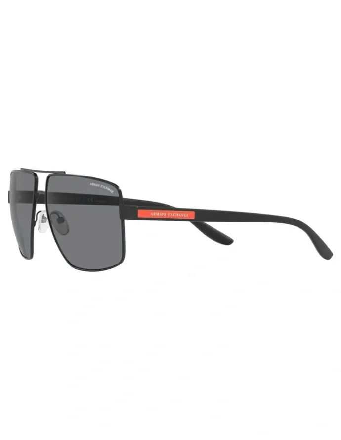 Armani Exchange Polarised AX2037S Sunglasses in Black